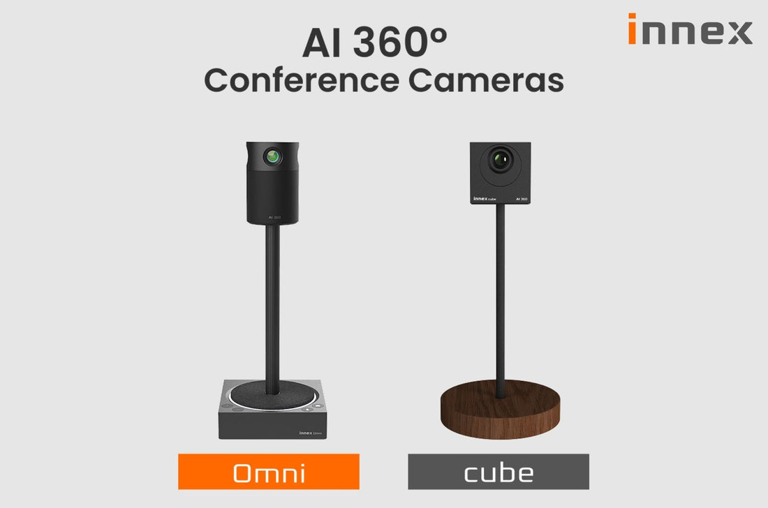 AI 360° Conference Cameras: Innex Omni vs. Cube — Which One Fits Your Room?