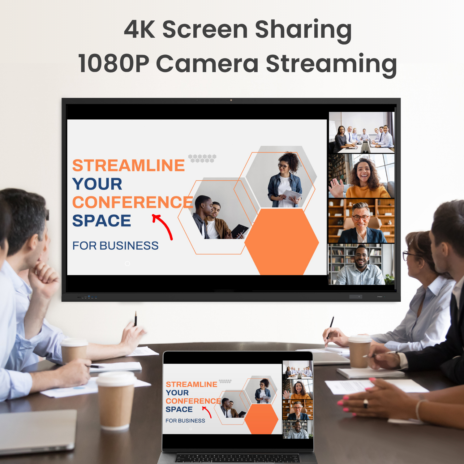 Innex Meeting Hub EU Plus Series Google EDLA-Certified Interactive Display