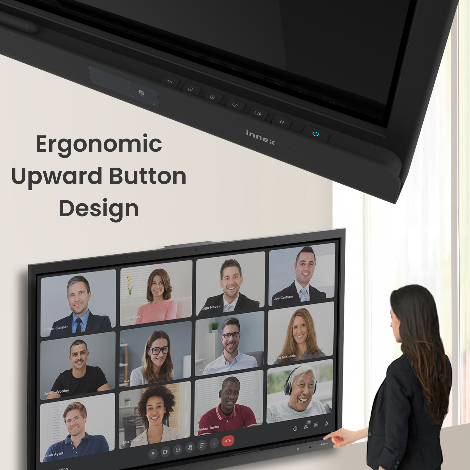Innex Meeting Hub EU Plus Series Google EDLA-Certified Interactive Display