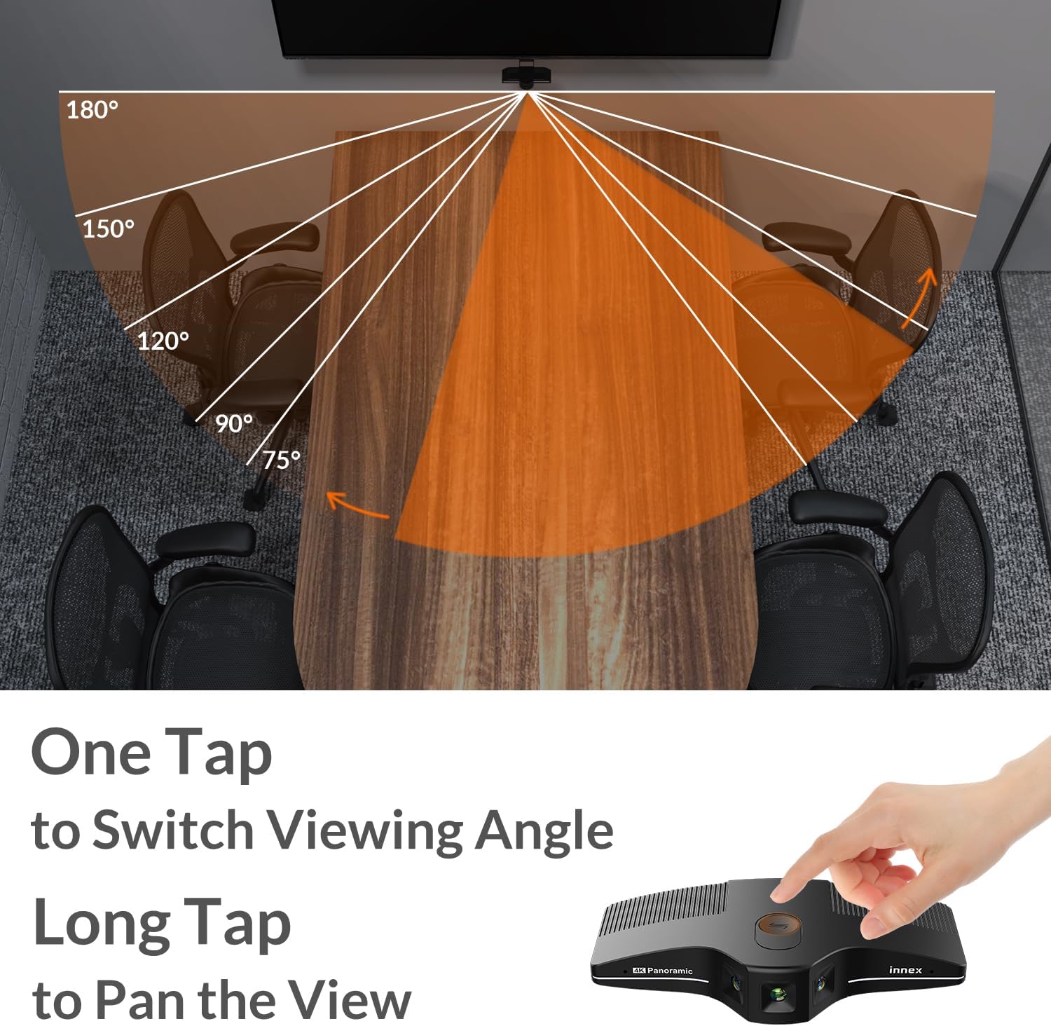 Innex C831 4K 180° Conference Camera