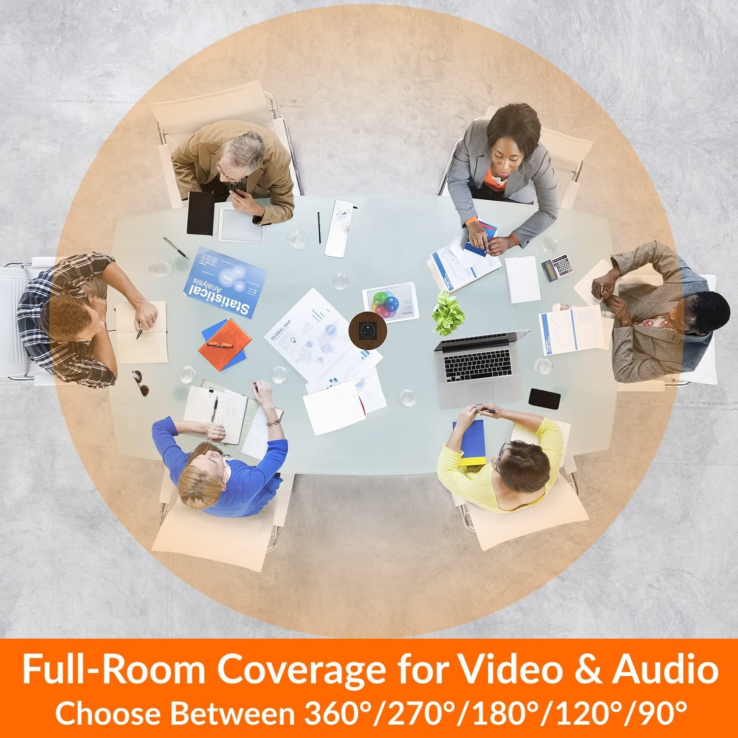 Innex Cube 4K 360° Conference Camera