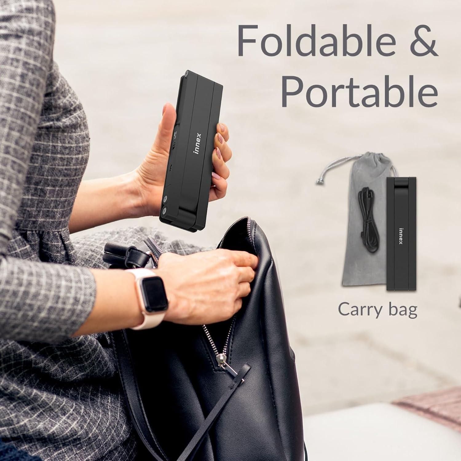 Innex DC500 Foldable 4K Document Camera | Live Sharing – Innex